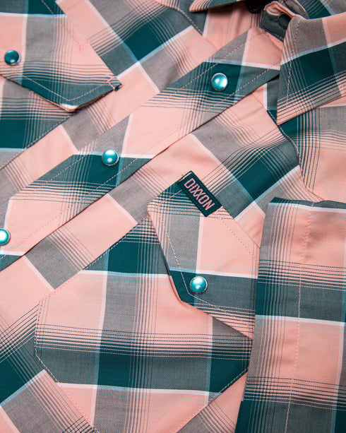 THE PLEASANTON BAMBOO SHORT SLEEVE BUTTON UP - MENS